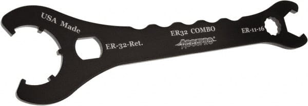 Accupro - Collet Chuck Spanner Wrench - Series ER11, ER16, ER32 - Exact Tooling