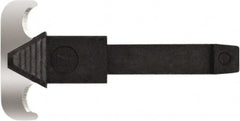 Klever Innovations - 25 Piece Carbon Steel Safety Blade - 55mm OAL, 1-1/8" Blade Length, 0.063" Blade Thickness - Exact Tooling