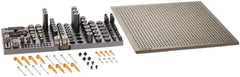 Renishaw - M6, CMM Magnetic & Clamping Kit - Use with CMM Fixtures, Includes 112Pc. Component Set, 450x450mm Plate - Exact Tooling