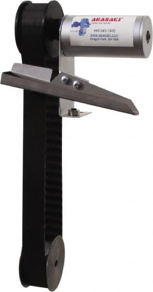 Abanaki - 18" Reach, 1 GPH Oil Removal Capacity, 110 Max Volt Rating, 60 Hz, Belt Oil Skimmer - 40 to 140°F - Exact Tooling