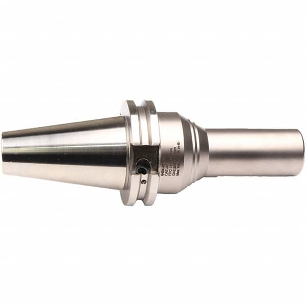 Emuge - CAT40 Taper Shank, 9/16" Hole Diam x 30mm Nose Diam Milling Chuck - 112mm Projection, Through-Spindle Coolant, Balanced to 20,000 RPM - Exact Tooling