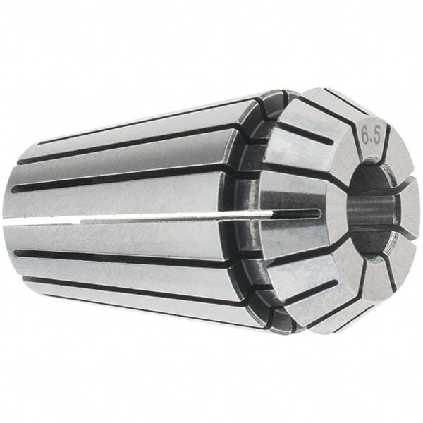 Accupro - 6 to 6.5mm ER16 Collet - 0.01mm TIR, 27mm OAL, 17mm Overall Diam - Exact Tooling