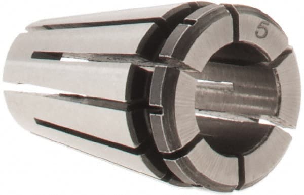 Accupro - 4.5 to 5mm ER8 Collet - 0.01mm TIR, 13mm OAL, 8.5mm Overall Diam - Exact Tooling