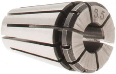 Accupro - 3 to 3.5mm ER8 Collet - 0.01mm TIR, 13mm OAL, 8.5mm Overall Diam - Exact Tooling