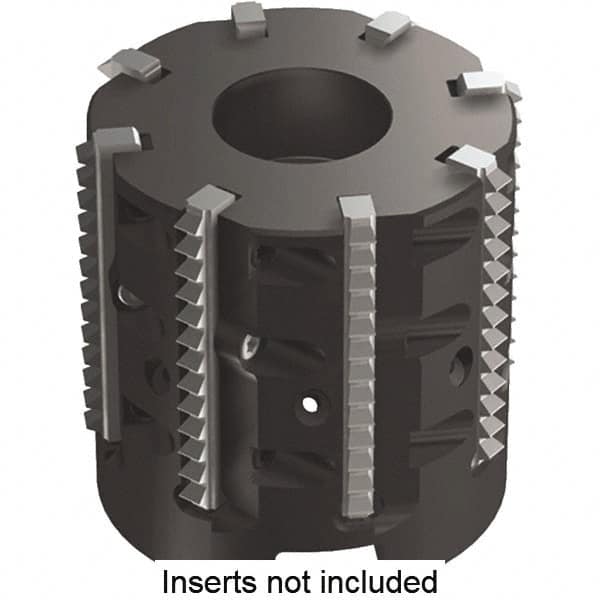 Kennametal - 1.54" Cut Diam, 1.26" Max Depth of Cut, 1/2" Arbor Hole Diam, Indexable Thread Mill - Insert Style TM25, 25mm Insert Size, 5 Inserts, Toolholder Style TMS25, 1.26" OAL - Exact Tooling
