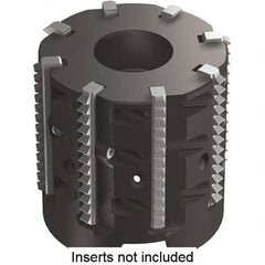 Kennametal - 1.54" Cut Diam, 1.26" Max Depth of Cut, 1/2" Arbor Hole Diam, Indexable Thread Mill - Insert Style TM25, 25mm Insert Size, 5 Inserts, Toolholder Style TMS25, 1.26" OAL - Exact Tooling