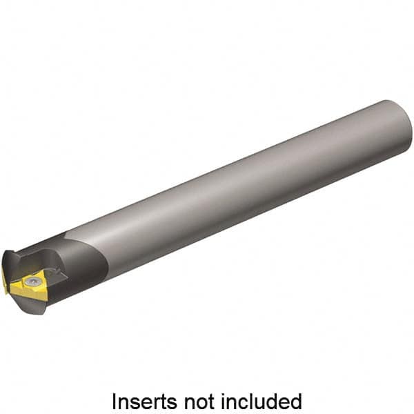 Kennametal - 0.81" Cut Diam, 5.09" Max Depth of Cut, 5/8" Shank Diam, Indexable Thread Mill - Insert Style KTM11, 11mm Insert Size, 2 Inserts, Toolholder Style KTMD, 5.3" OAL - Exact Tooling