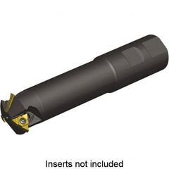 Kennametal - 1.22" Cut Diam, 3.95" Max Depth of Cut, 1-1/4" Shank Diam, Indexable Thread Mill - Insert Style KTM11, 11mm Insert Size, 4 Inserts, Toolholder Style KTMD, 6.37" OAL - Exact Tooling