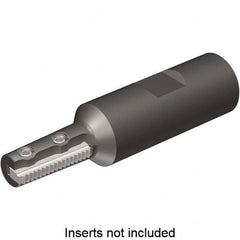 Kennametal - 0.45" Cut Diam, 1.02" Max Depth of Cut, 3/4" Shank Diam, Indexable Thread Mill - Insert Style TMT24, 24mm Insert Size, 1 Insert, Toolholder Style TMT24, 3.23" OAL - Exact Tooling