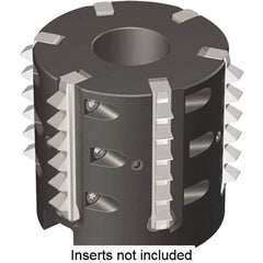 Kennametal - 2.48" Cut Diam, 2" Max Depth of Cut, 1" Arbor Hole Diam, Indexable Thread Mill - Insert Style TM41, 41mm Insert Size, 6 Inserts, Toolholder Style TMS41, 2" OAL - Exact Tooling