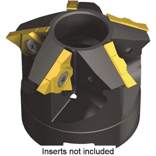 Kennametal - 47mm Cut Diam, 40mm Max Hole Depth, 22mm Arbor Hole Diam, Indexable Thread Mill - Insert Style KTM16, 16mm Insert Size, 5 Inserts, Toolholder Style KTMD, 40mm OAL - Exact Tooling