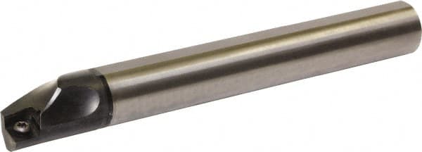 Kyocera - 14mm Min Bore Diam, 90mm OAL, 12mm Shank Diam, E-SCLP-A Indexable Boring Bar - 23mm Max Bore Depth, CPGB 2515.., CPMB 2515.., CPMH 2515.., CPMT 2515.. Insert, Screw Holding Method - Exact Tooling
