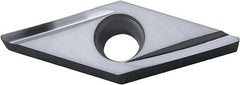 Kyocera - VBGT331 Y Grade PR1005 Carbide Turning Insert - TiCN Finish, 35° Diamond, 3/8" Inscr Circle, 3/16" Thick, 1/64" Corner Radius - Exact Tooling