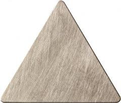Kyocera - TPM222 Grade CA4515 Carbide Turning Insert - TiCN/Al2O3 Finish, 60° Triangle, 1/4" Inscr Circle, 1/8" Thick, 1/32" Corner Radius - Exact Tooling