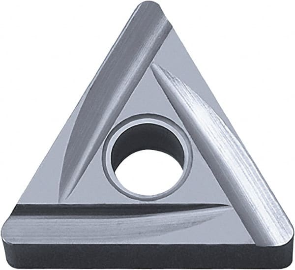 Kyocera - TNGG330.5 B Grade PR930 Carbide Turning Insert - TiCN Finish, 60° Triangle, 3/8" Inscr Circle, 3/16" Thick, 0.008" Corner Radius - Exact Tooling