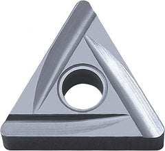 Kyocera - TNGG330.5 B Grade PR930 Carbide Turning Insert - TiCN Finish, 60° Triangle, 3/8" Inscr Circle, 3/16" Thick, 0.008" Corner Radius - Exact Tooling