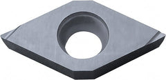 Kyocera - DCGT32.50.5 F Grade PR930 Carbide Turning Insert - TiCN Finish, 55° Diamond, 3/8" Inscr Circle, 5/32" Thick, 0.008" Corner Radius - Exact Tooling