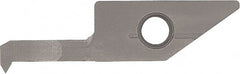 Kyocera - 2mm Cutting Depth, 18 to 24 TPI, 6mm Diam, Internal Thread, Solid Carbide, Single Point Threading Bar - Uncoated, 31mm OAL, 10.6mm Projection from Edge, 0.75 to 1.5mm Pitch, 60° Profile Angle - Exact Tooling