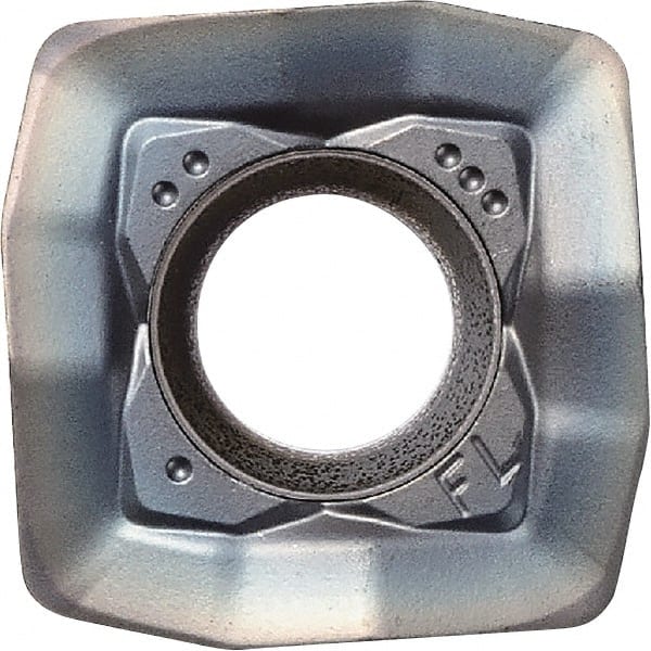 Kyocera - SOMT100420 FL Grade PR1525 Carbide Milling Insert - Megacoat Nano Finish, 4.58mm Thick, 10.44mm Inscribed Circle - Exact Tooling