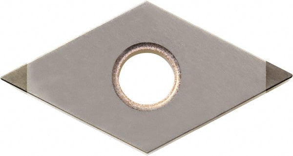 Kyocera - DNGA432 Grade KBN60M CBN Turning Insert - Megacoat Finish, 55° Diamond, 1/2" Inscr Circle, 3/16" Thick, 1/32" Corner Radius - Exact Tooling