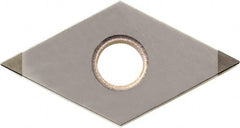 Kyocera - DNGA442 Grade KBN10M CBN Turning Insert - Megacoat Finish, 55° Diamond, 1/2" Inscr Circle, 1/4" Thick, 1/32" Corner Radius - Exact Tooling