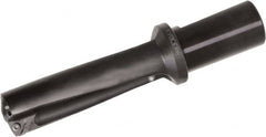 Kyocera - 2.83" Max Drill Depth, 0.945" Diam, Indexable Insert Drill - 2 Inserts, 1" Shank Diam, Whistle Notch Shank - Exact Tooling