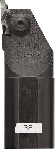 Kyocera - GIFV, External, Right Hand, 4.6mm Max Depth of Cut, 2 to 6mm Groove Width, Indexable Grooving Tool Holder - GVFR/L...B Insert Compatibility, 30mm Shank Width, 250mm OAL - Exact Tooling