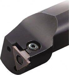 Kyocera - KIGBA, Internal, Right Hand, 3mm Max Depth of Cut, 0.02 to 0.19" Groove Width, Indexable Grooving Tool Holder - GBA43R/L.. Insert Compatibility, 30mm Shank Width, 250mm OAL - Exact Tooling