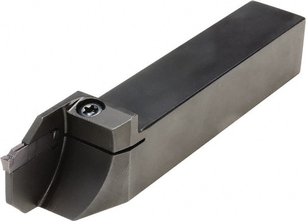 Kyocera - KGD, External, Right Hand, 30mm Max Depth of Cut, 3/32 to 0.118" Groove Width, Indexable Grooving Tool Holder - Multiple Insert Compatibility, 1/2" Shank Height, 1/2" Shank Width, 120.65mm OAL - Exact Tooling