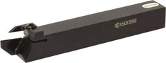 Kyocera - KGM, External, Left Hand, 16.002mm Max Depth of Cut, 1.4986 to 2mm Groove Width, Indexable Grooving Tool Holder - Multiple Insert Compatibility, 10mm Shank Height, 10mm Shank Width, 120mm OAL - Exact Tooling