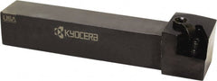 Kyocera - MTGN, Right Hand Cut, 90° Lead Angle, 1" Shank Height x 1" Shank Width, Negative Rake Indexable Turning Toolholder - 6" OAL, TN.. 43.. Insert Compatibility, Series MTGN - Exact Tooling
