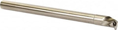 Kyocera - 1.34" Min Bore Diam, 12" OAL, 1" Shank Diam, A-SVUC(B)-AE Indexable Boring Bar - 1.583" Max Bore Depth, VBGT 33.., VBGW 33.., VBMT 33.., VCGT 33.., VCGW 33.., VCMT 33.. Insert, Screw Holding Method - Exact Tooling
