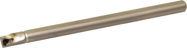 Kyocera - 12mm Min Bore Diam, 140mm OAL, 10mm Shank Diam, A-STLC-AE Indexable Boring Bar - 20mm Max Bore Depth, TCGT 215.., TCMT 215.. Insert, Screw Holding Method - Exact Tooling