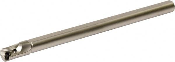 Kyocera - 0.7" Min Bore Diam, 8" OAL, 5/8" Shank Diam, A/S-STLB(P)-AE Indexable Boring Bar - 1.181" Max Bore Depth, TPET 22.., TPGB 22.., TPGH 22.., TPMH 22.., TPMT 22.. Insert, Screw Holding Method - Exact Tooling