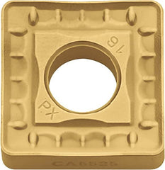 Kyocera - SNMM432 PX Grade CA530 Carbide Turning Insert - TiCN/Al2O3/TiN Finish, 90° Square, 1/2" Inscr Circle, 3/16" Thick, 1/32" Corner Radius - Exact Tooling