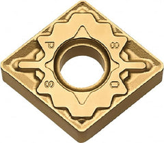 Kyocera - CNMG544 PS Grade CA530 Carbide Turning Insert - TiCN/Al2O3/TiN Finish, 80° Diamond, 5/8" Inscr Circle, 1/4" Thick, 1/16" Corner Radius - Exact Tooling