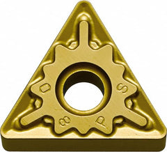 Kyocera - TNMG333 PS Grade CA515 Carbide Turning Insert - TiCN/Al2O3/TiN Finish, 60° Triangle, 3/8" Inscr Circle, 3/16" Thick, 3/64" Corner Radius - Exact Tooling