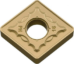 Kyocera - CNMG433 PH Grade CA525 Carbide Turning Insert - TiCN/Al2O3/TiN Finish, 80° Diamond, 1/2" Inscr Circle, 3/16" Thick, 3/64" Corner Radius - Exact Tooling