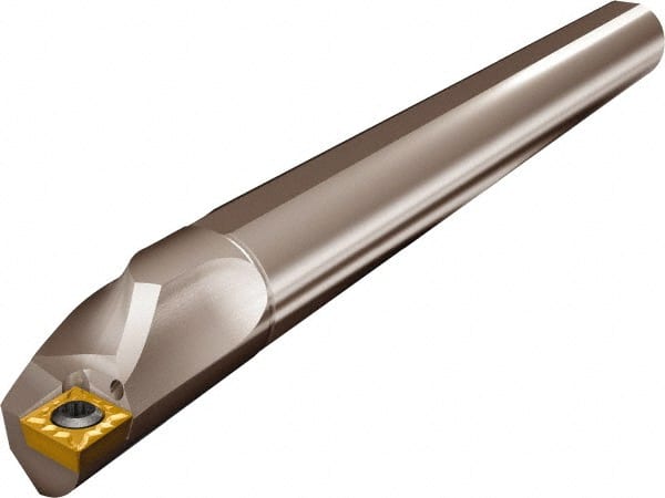 Kyocera - 27mm Min Bore Diam, 250mm OAL, 25mm Shank Diam, S-SCLP-A Indexable Boring Bar - 46mm Max Bore Depth, CPGB 32.., CPMB 32.., CPMH 32.., CPMT 32.. Insert, Screw Holding Method - Exact Tooling