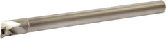 Kyocera - 1.18" Min Bore Diam, 10" OAL, 3/4" Shank Diam, A-SVPC(B)-AE Indexable Boring Bar - 1.575" Max Bore Depth, VBET 22.., VBGT 22.., VBGW 22.., VBMT 22.., VCGT 22.. Insert, Screw Holding Method - Exact Tooling