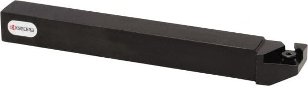 Kyocera - KTGF, External, Right Hand, 2.5mm Max Depth of Cut, 0.33 to 2.5mm Groove Width, Indexable Grooving Tool Holder - TGF32.. Insert Compatibility, 12mm Shank Height, 12mm Shank Width, 120mm OAL - Exact Tooling