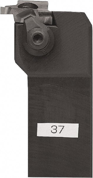 Kyocera - GFVT, External, Right Hand, 0.18" Max Depth of Cut, 2.4892 to 5.9944mm Groove Width, Indexable Grooving Tool Holder - GVF... B, GVF... BR Insert Compatibility, 1" Shank Height, 1" Shank Width, 6" OAL - Exact Tooling