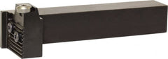 Kyocera - KGDS, External, Right Hand, 10mm Max Depth of Cut, 3mm Max Groove Width, Indexable Grooving Tool Holder - Multiple Insert Compatibility, 25mm Shank Height, 25mm Shank Width, 150mm OAL - Exact Tooling