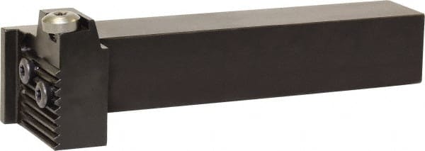 Kyocera - KGDS, External, Left Hand, 10mm Max Depth of Cut, 3mm Max Groove Width, Indexable Grooving Tool Holder - Multiple Insert Compatibility, 20mm Shank Height, 20mm Shank Width, 125mm OAL - Exact Tooling