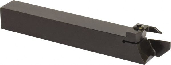 Kyocera - KGM, External, Left Hand, 16.002mm Max Depth of Cut, 3 to 4mm Groove Width, Indexable Grooving Tool Holder - Multiple Insert Compatibility, 16mm Shank Height, 16mm Shank Width, 120mm OAL - Exact Tooling