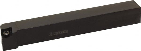 Kyocera - SCGC, Right Hand Cut, 90° Lead Angle, 1/2" Shank Height x 1/2" Shank Width, Positive Rake Indexable Turning Toolholder - 4" OAL, CC.. Insert Compatibility, Series SCGC - Exact Tooling