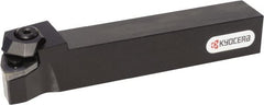 Kyocera - WWLN, Left Hand Cut, 95° Lead Angle, 20mm Shank Height x 20mm Shank Width, Negative Rake Indexable Turning Toolholder - 125mm OAL, WN.. 43.. Insert Compatibility, Series WWLN - Exact Tooling