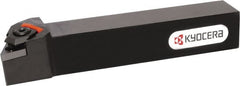 Kyocera - WTJN, Right Hand Cut, 93° Lead Angle, 25mm Shank Height x 25mm Shank Width, Negative Rake Indexable Turning Toolholder - 150mm OAL, TN.. 33.. Insert Compatibility, Series WTJN - Exact Tooling