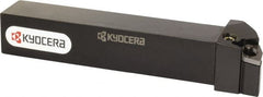 Kyocera - PWLN, Right Hand Cut, 95° Lead Angle, 25mm Shank Height x 25mm Shank Width, Negative Rake Indexable Turning Toolholder - 150mm OAL, WN.. 43.. Insert Compatibility, Series PWLN - Exact Tooling