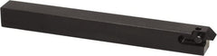 Kyocera - AABW, Right Hand Cut, 75° Lead Angle, 16mm Shank Height x 16mm Shank Width, Indexable Turning Toolholder - 120mm OAL, ABW..40.. Insert Compatibility, Series AABW - Exact Tooling